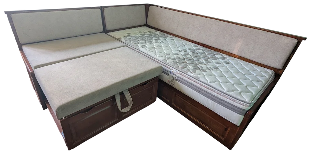 Corner sofa and table set for kitchen set with Corner sofa with mattress